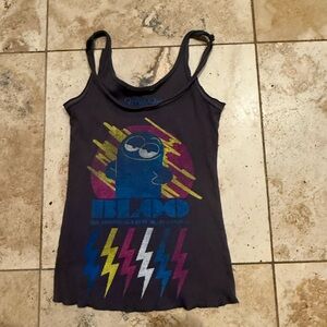 Foster’s Home For Imaginary Friends Bloo Grey Tank Sz S. RARE